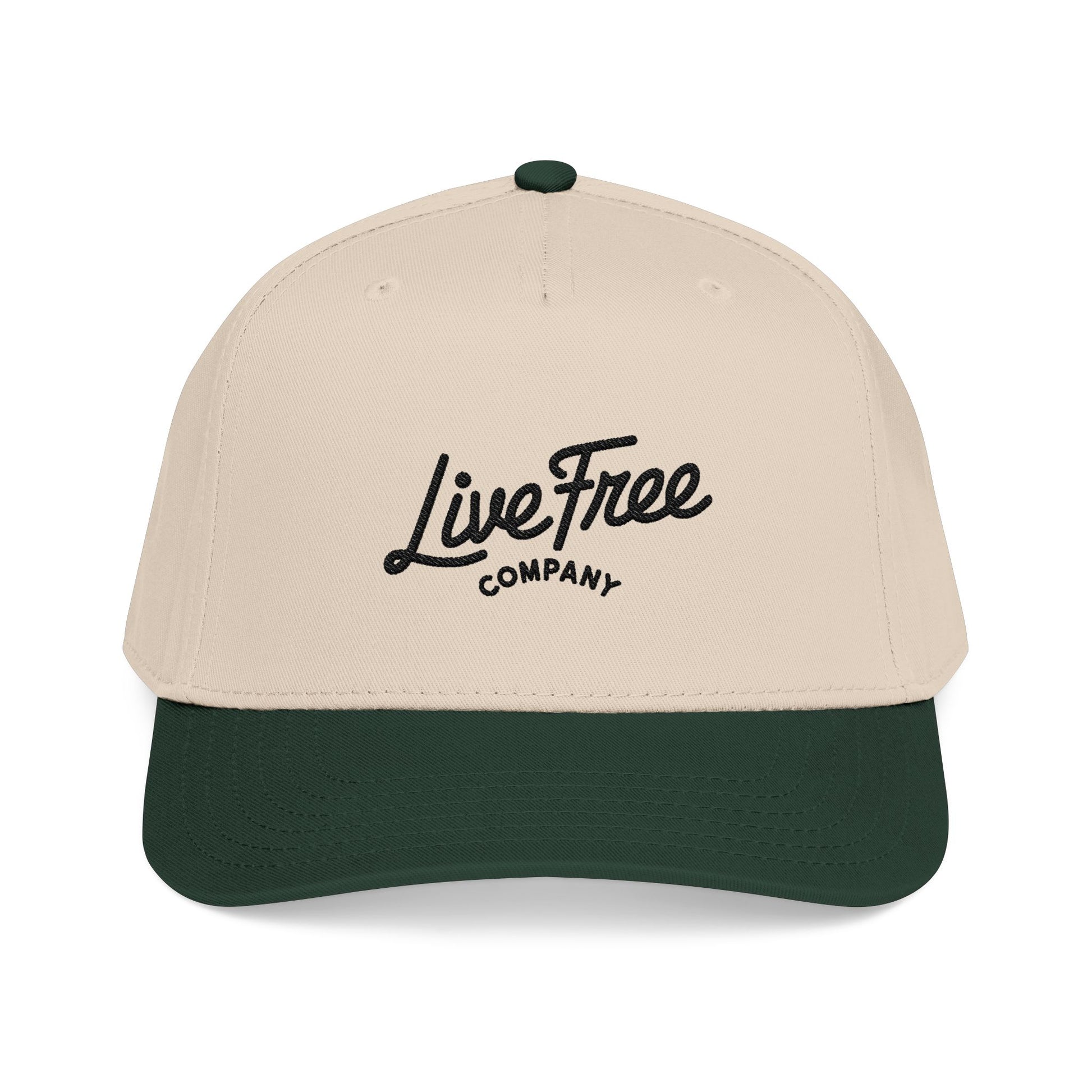 Live Free 2- Tone Cap