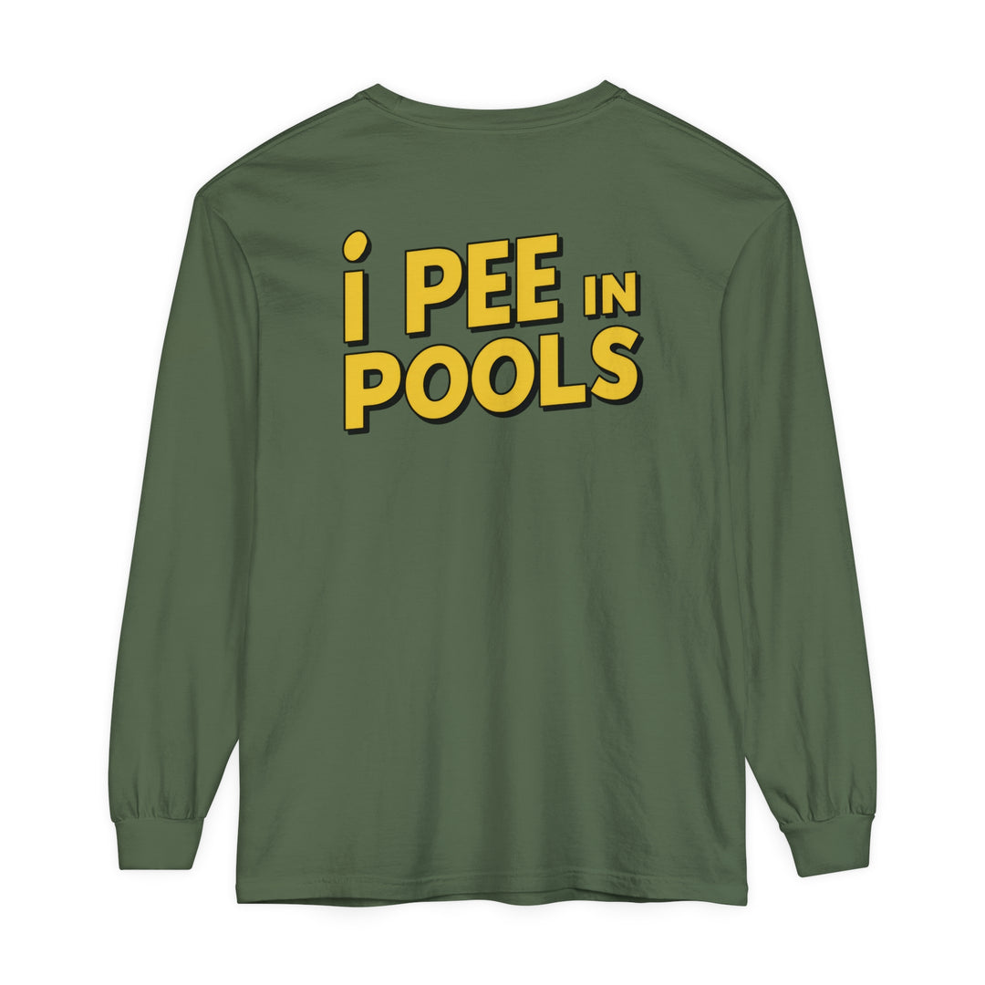 Yellow Pools Long Sleeve T-Shirt