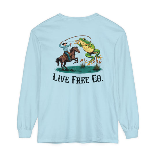 Rodeo Frog Long Sleeve T-Shirt