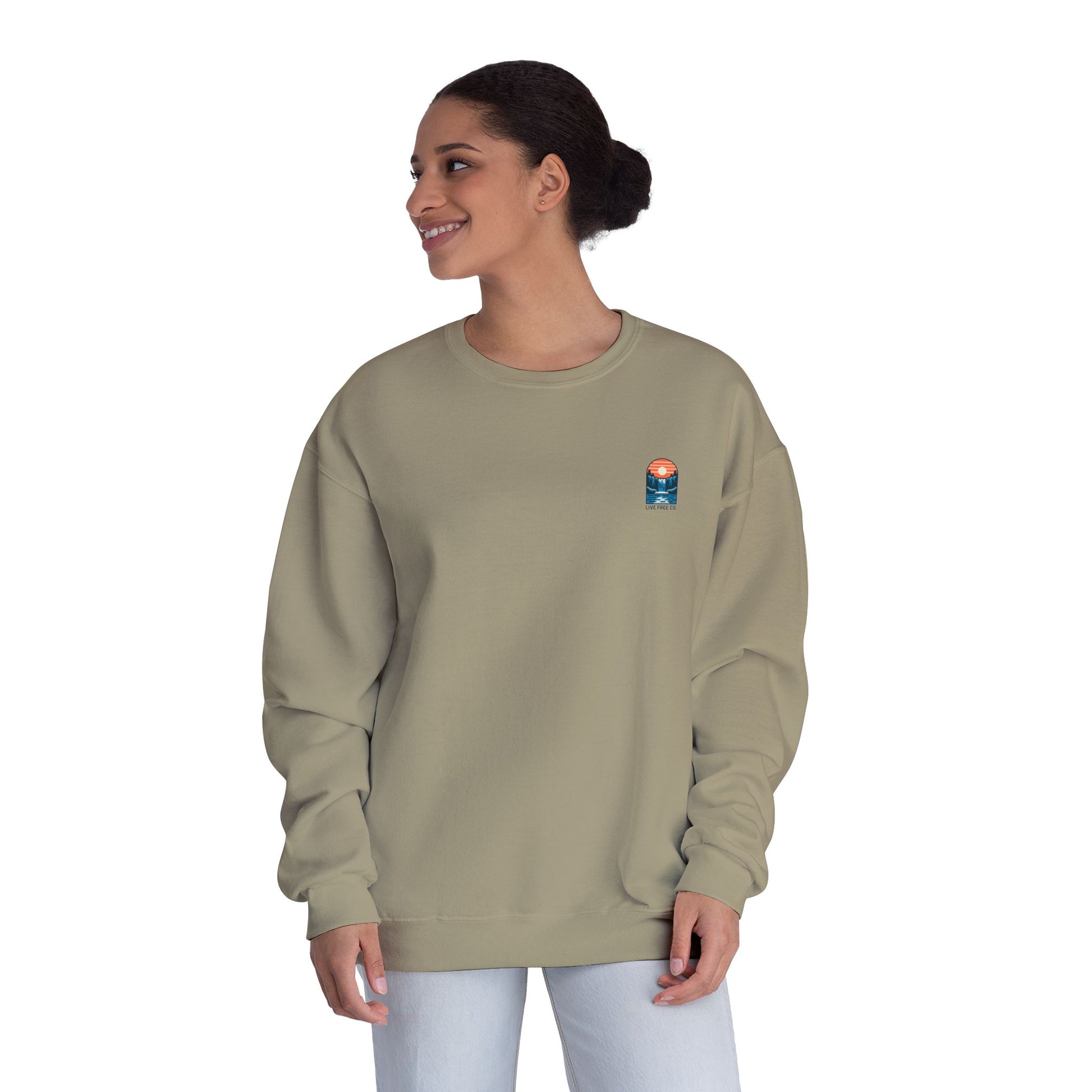 Tranquil Falls Crewneck Sweatshirt
