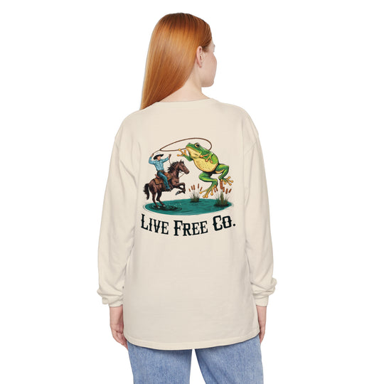 Rodeo Frog Long Sleeve T-Shirt