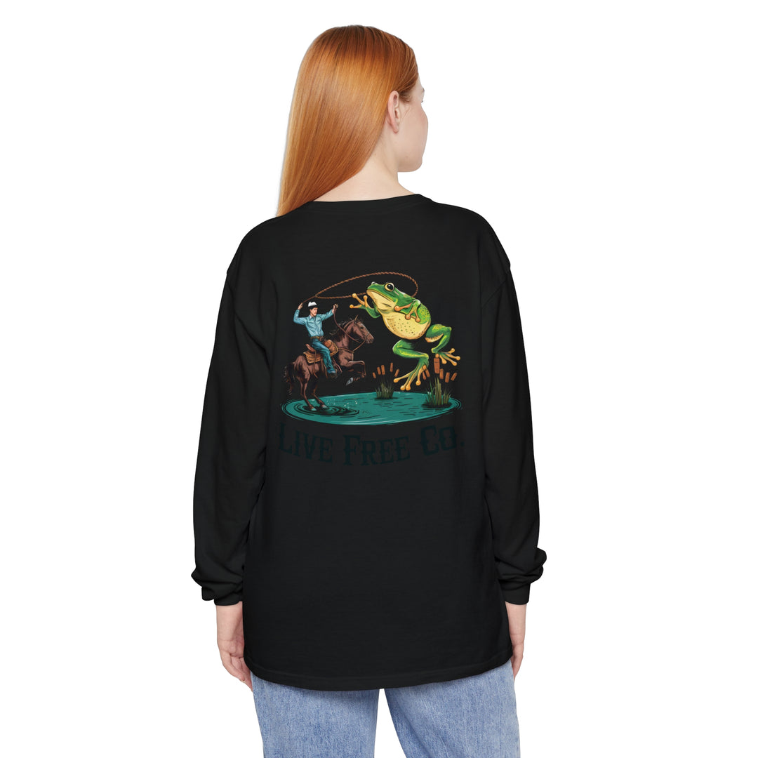 Rodeo Frog Long Sleeve T-Shirt