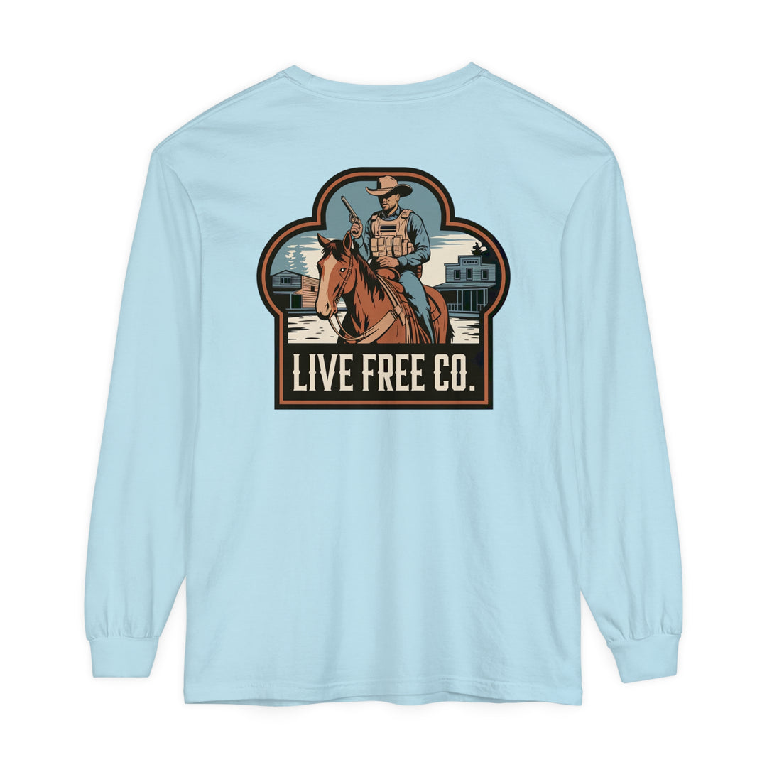 Modern Day Cowboy Long Sleeve T-Shirt