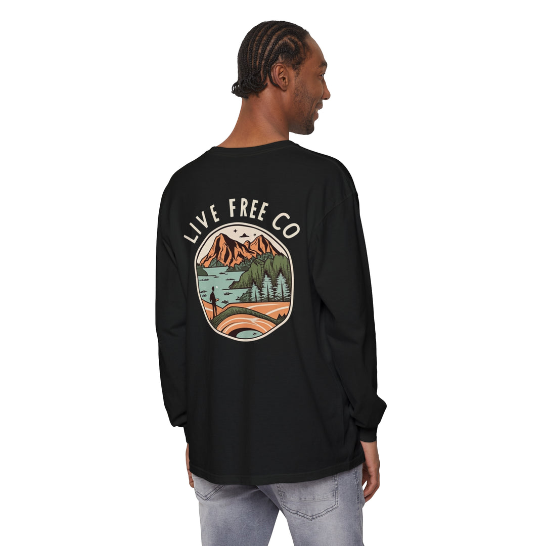 Mountain Alien Long Sleeve T-Shirt