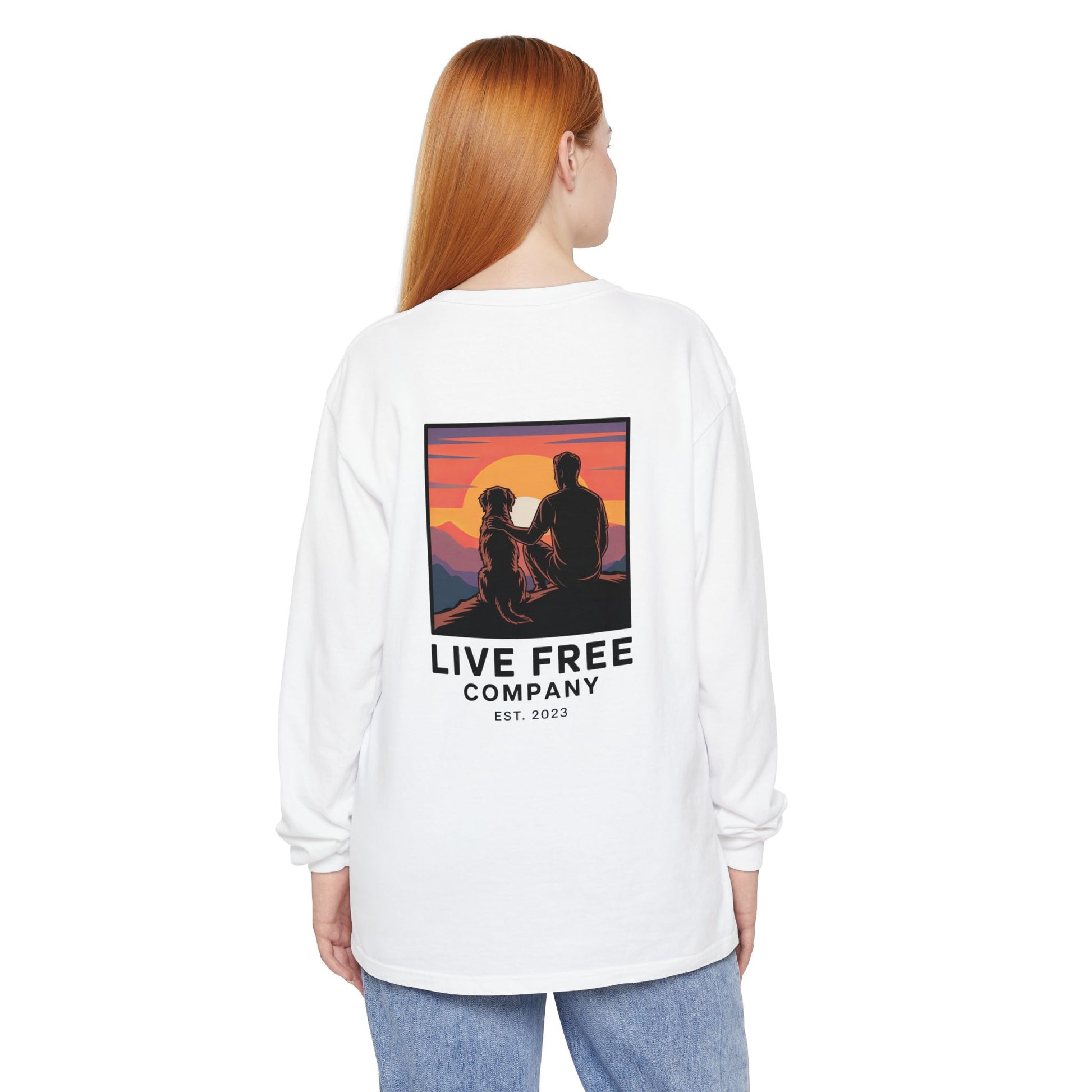 Sunset Retriever Long Sleeve T-Shirt