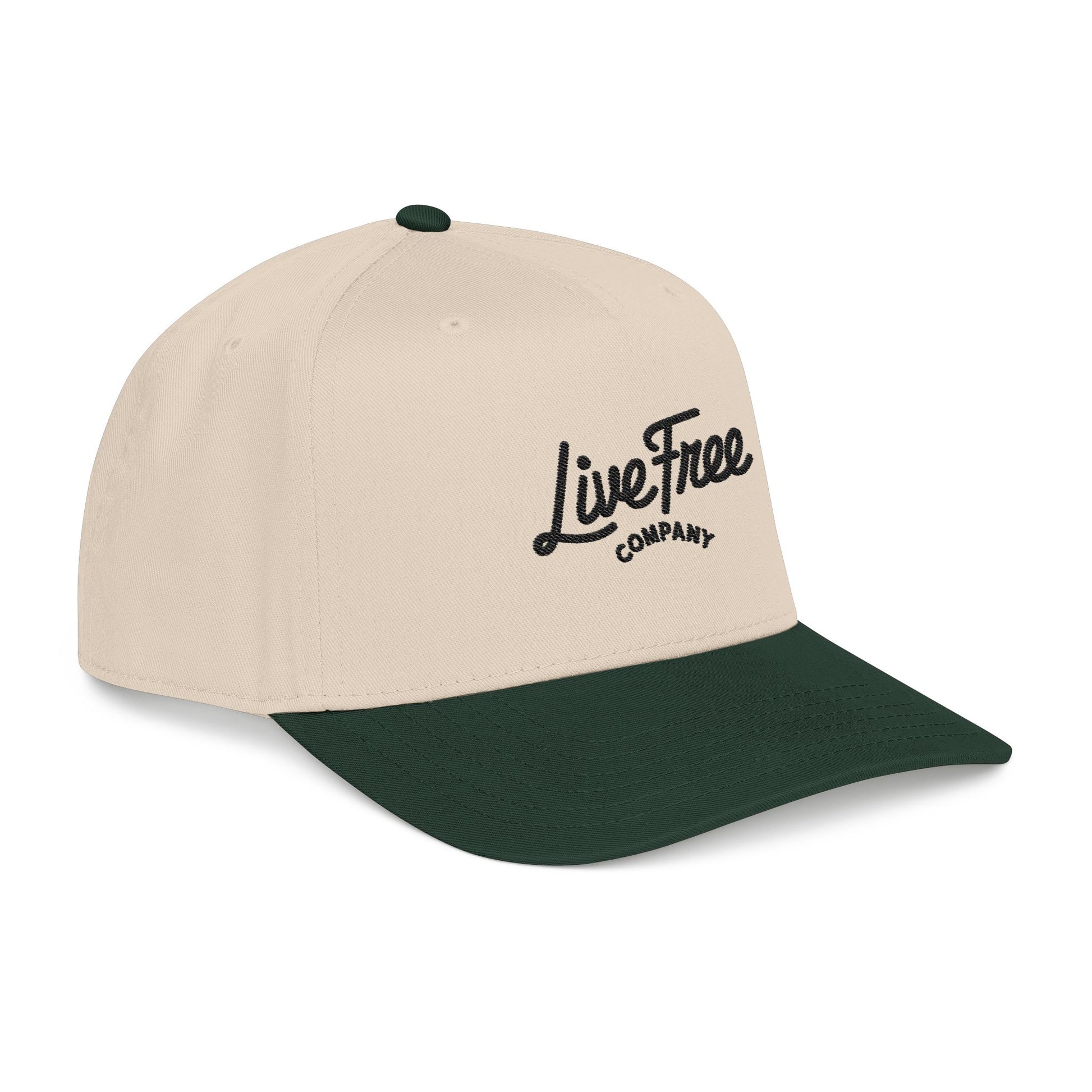 Live Free 2- Tone Cap