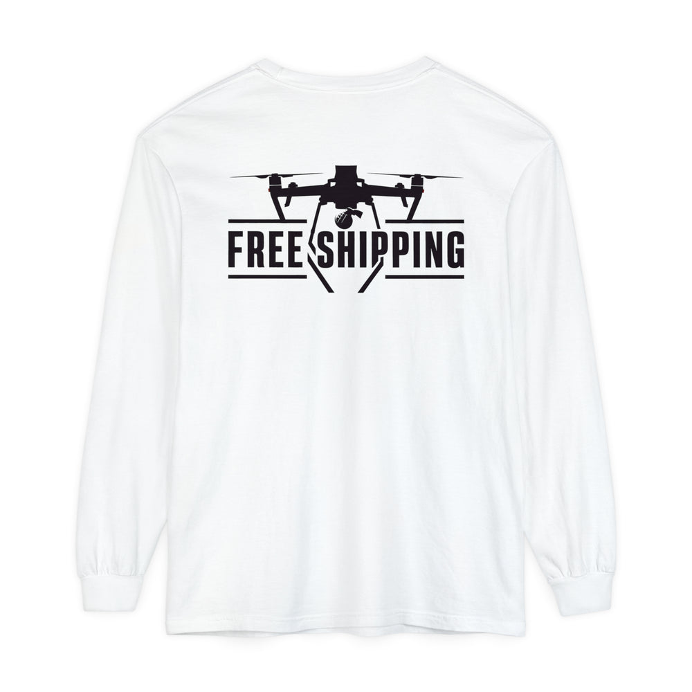 Free Shipping Long Sleeve T-Shirt