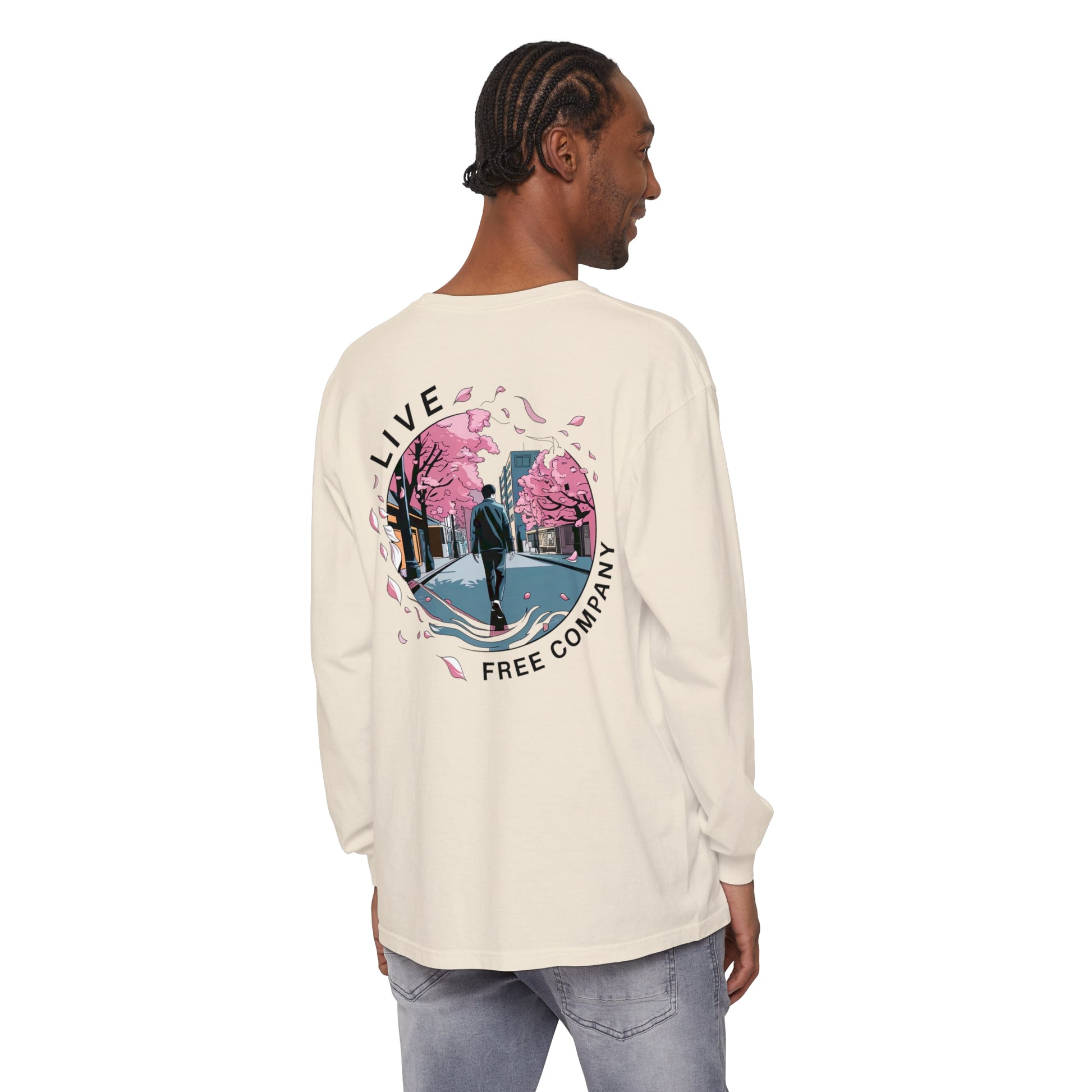 Blossom Walk Long Sleeve T-Shirt