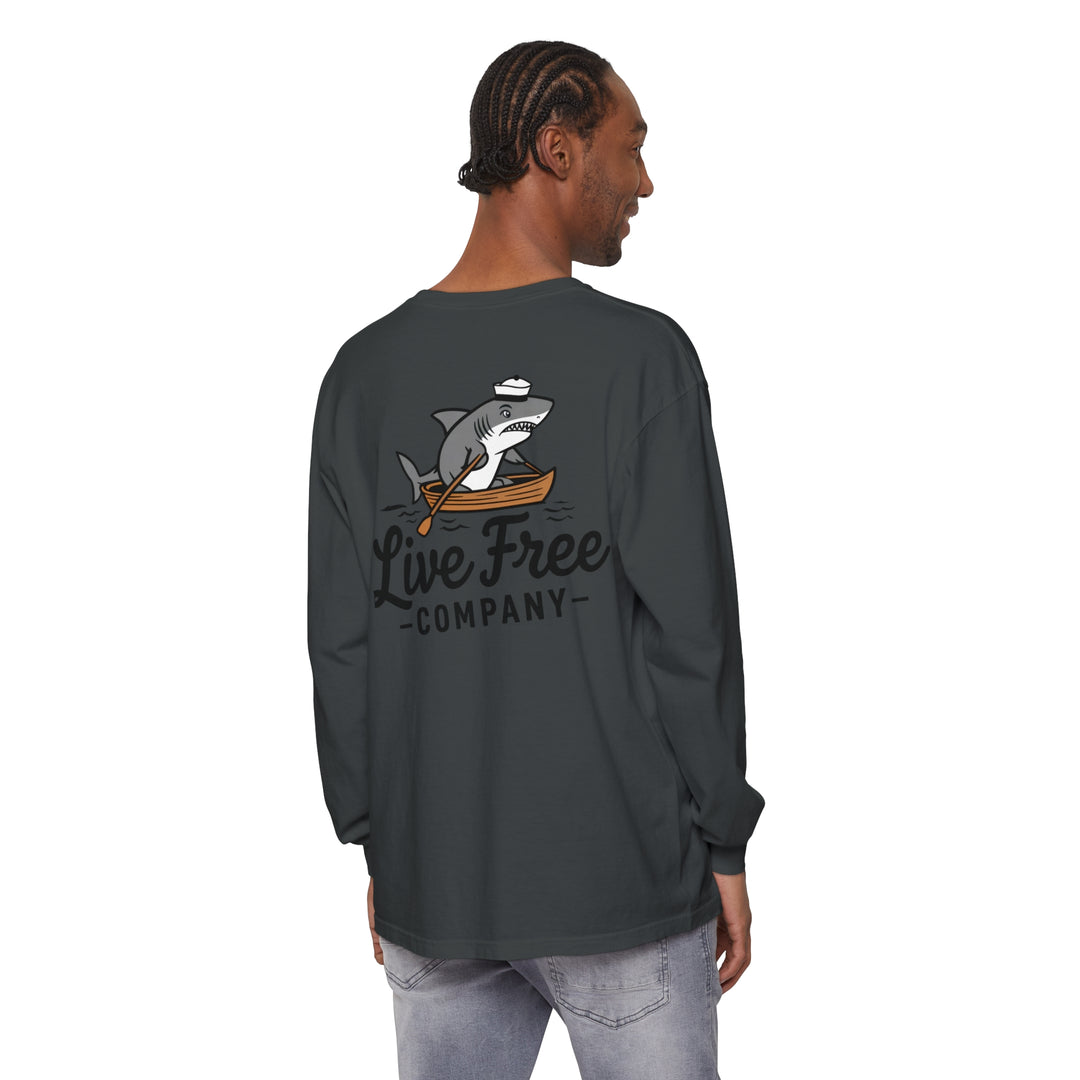 Sheldon the Shark Long Sleeve T-Shirt