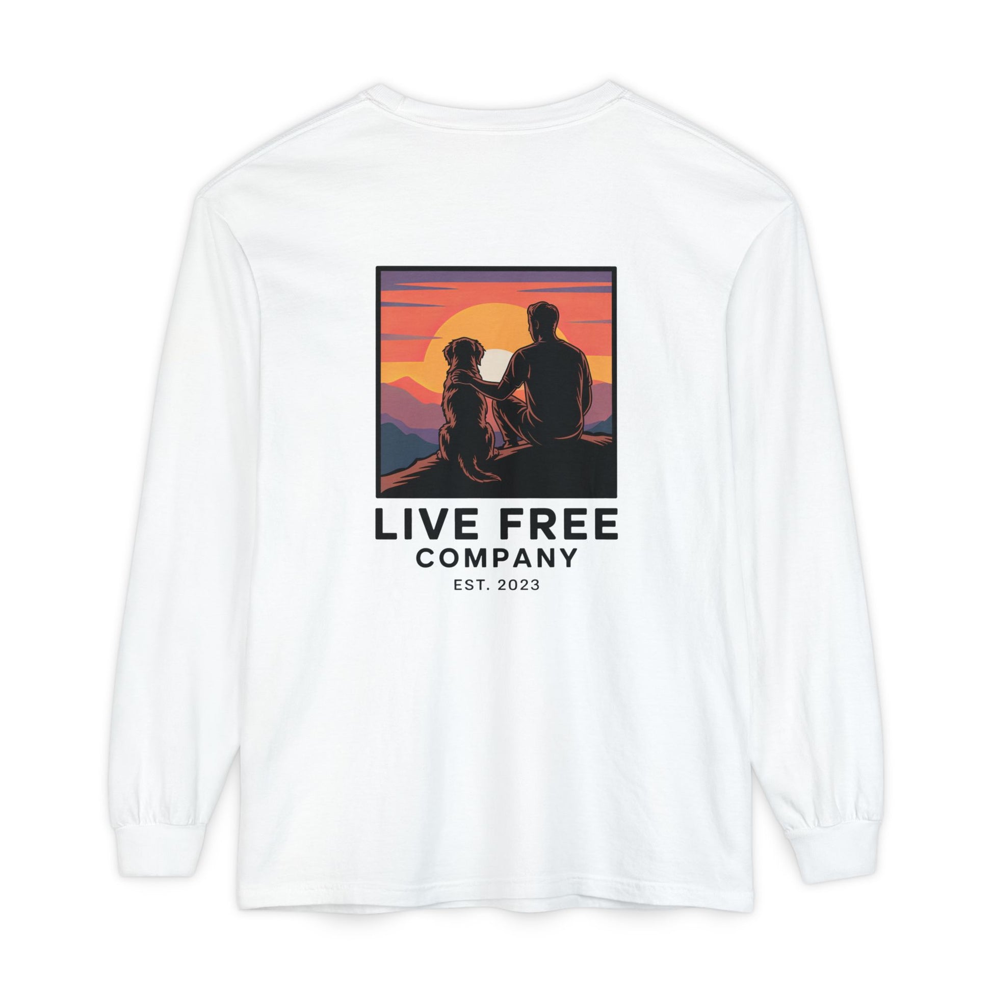 Sunset Retriever Long Sleeve T-Shirt