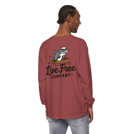 Sheldon the Shark Long Sleeve T-Shirt