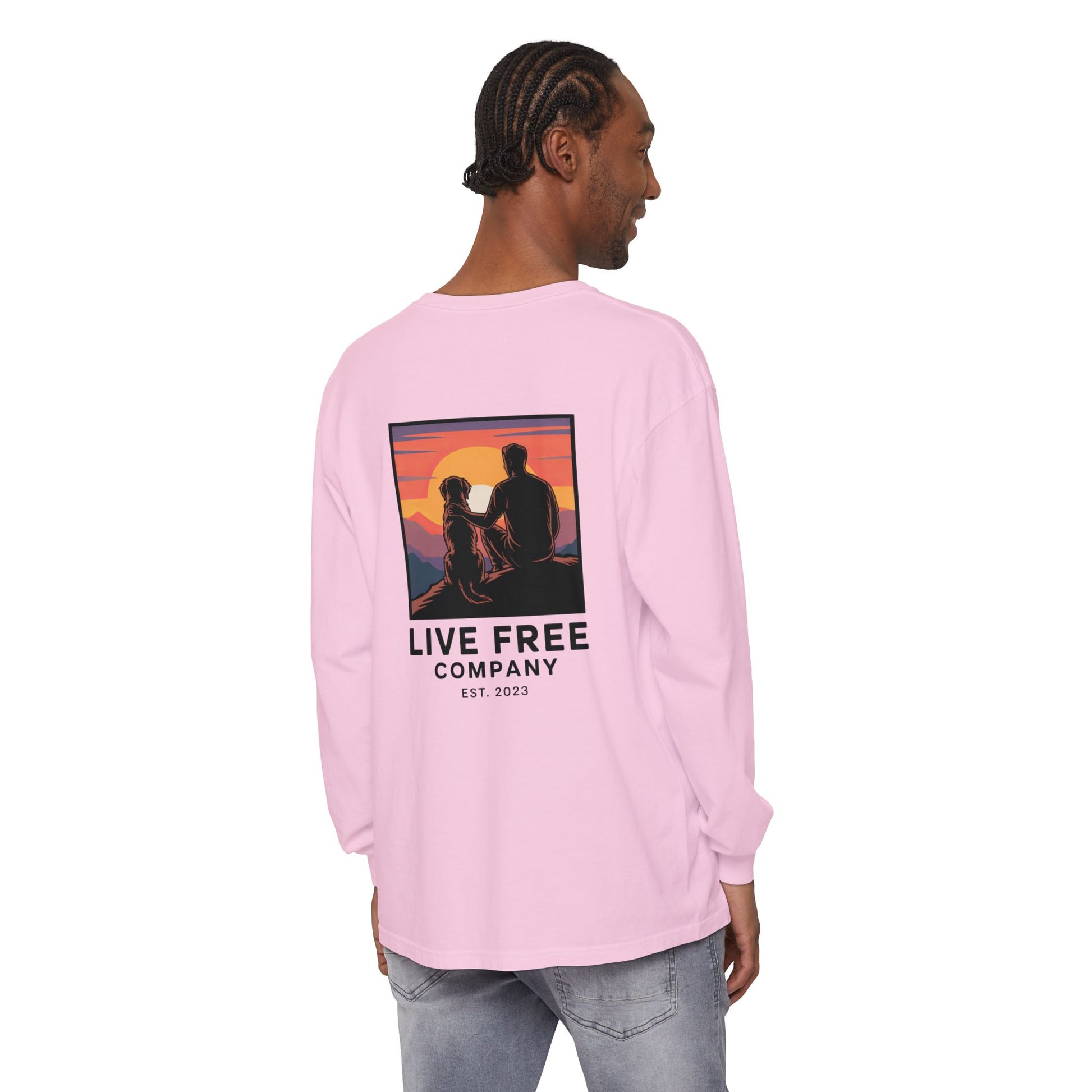 Sunset Retriever Long Sleeve T-Shirt