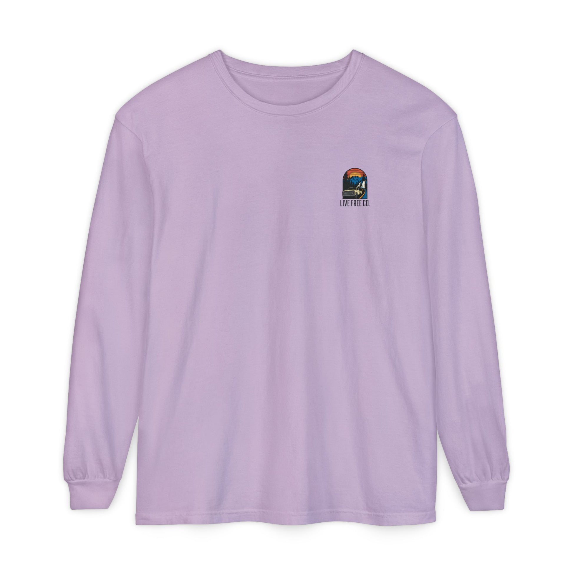 Retro Drive Long Sleeve T-Shirt