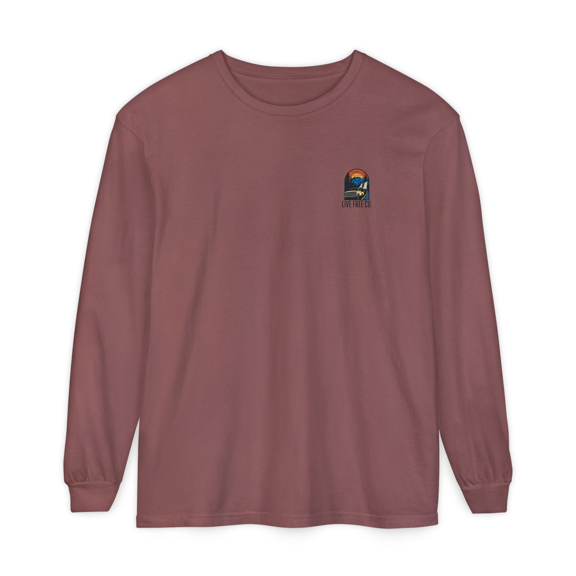 Retro Drive Long Sleeve T-Shirt