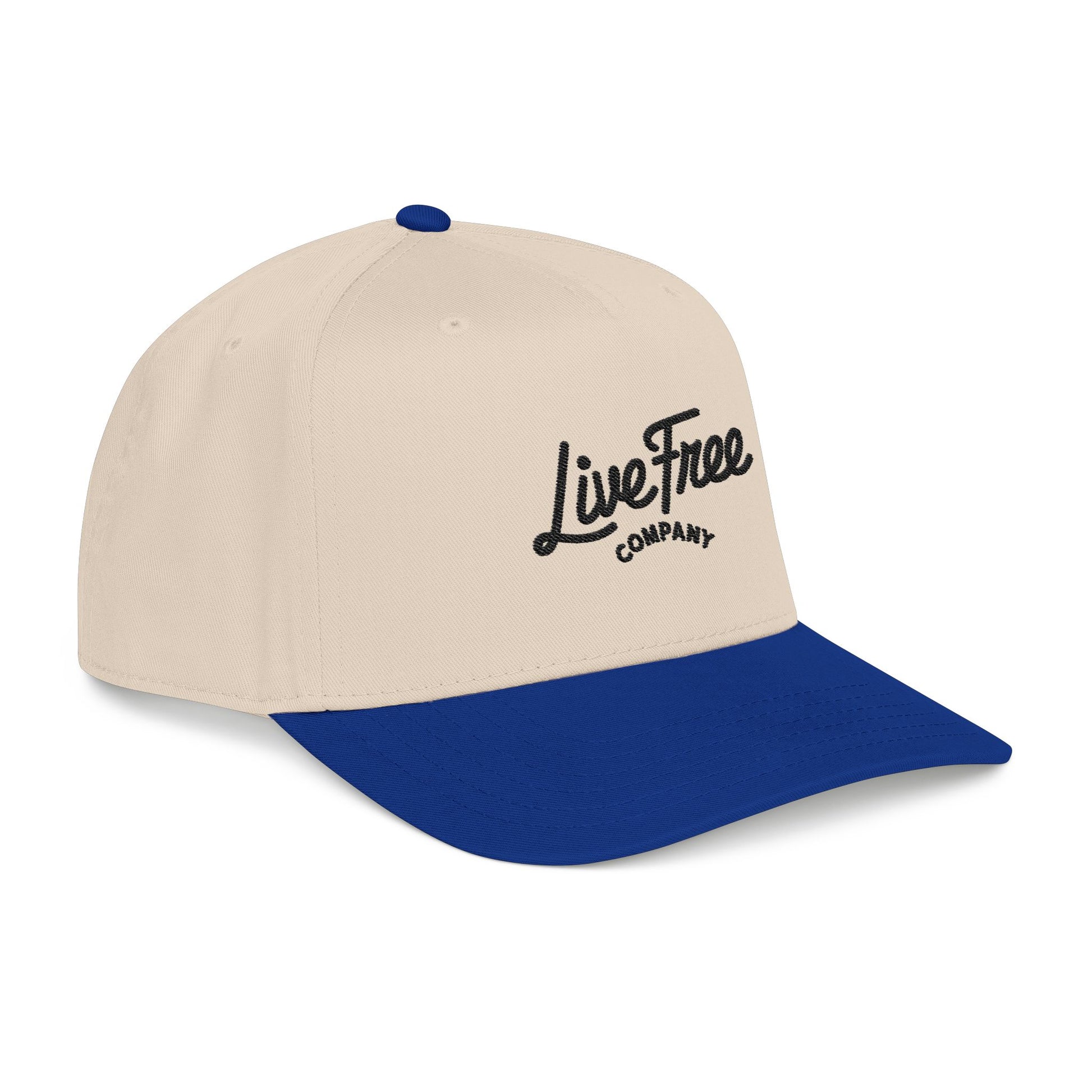 Live Free 2- Tone Cap