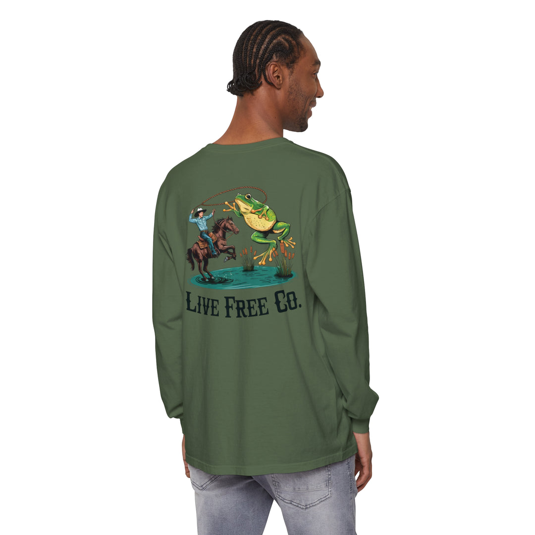 Rodeo Frog Long Sleeve T-Shirt