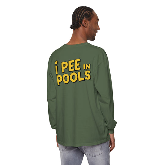 Yellow Pools Long Sleeve T-Shirt