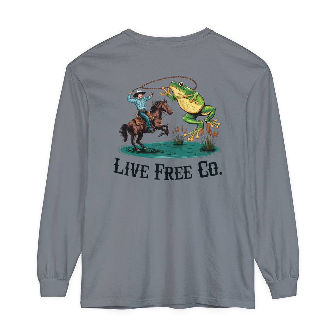 Rodeo Frog Long Sleeve T-Shirt