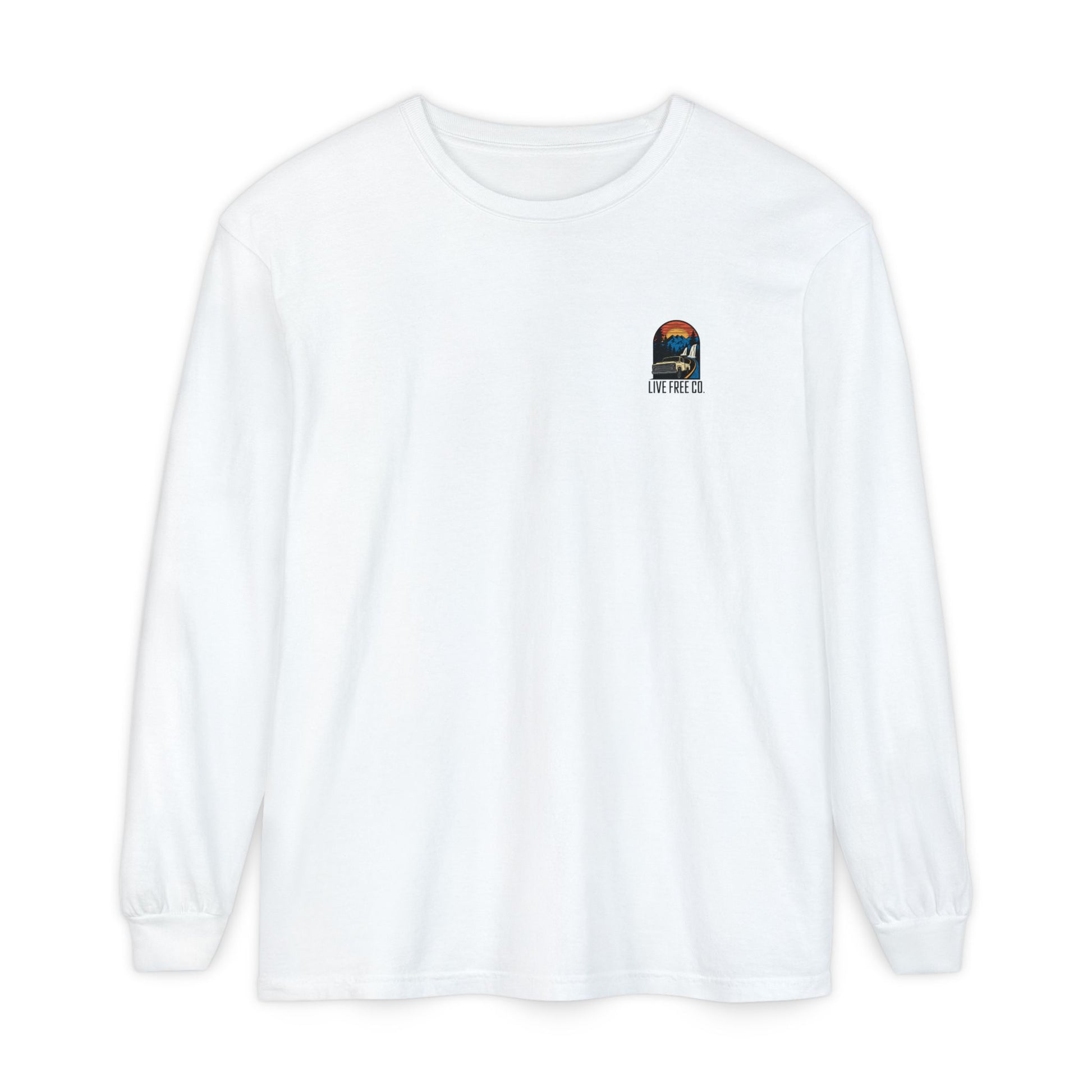 Retro Drive Long Sleeve T-Shirt