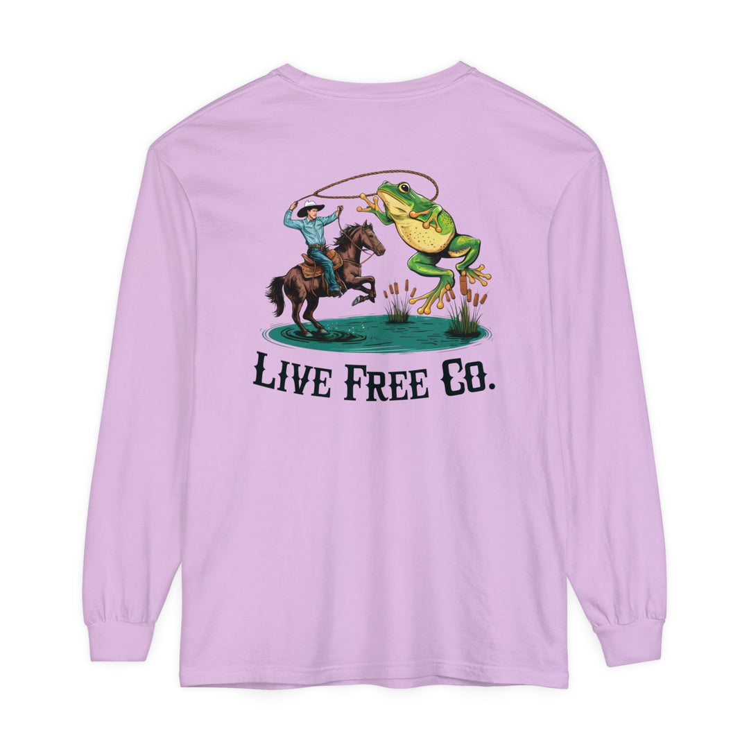 Rodeo Frog Long Sleeve T-Shirt