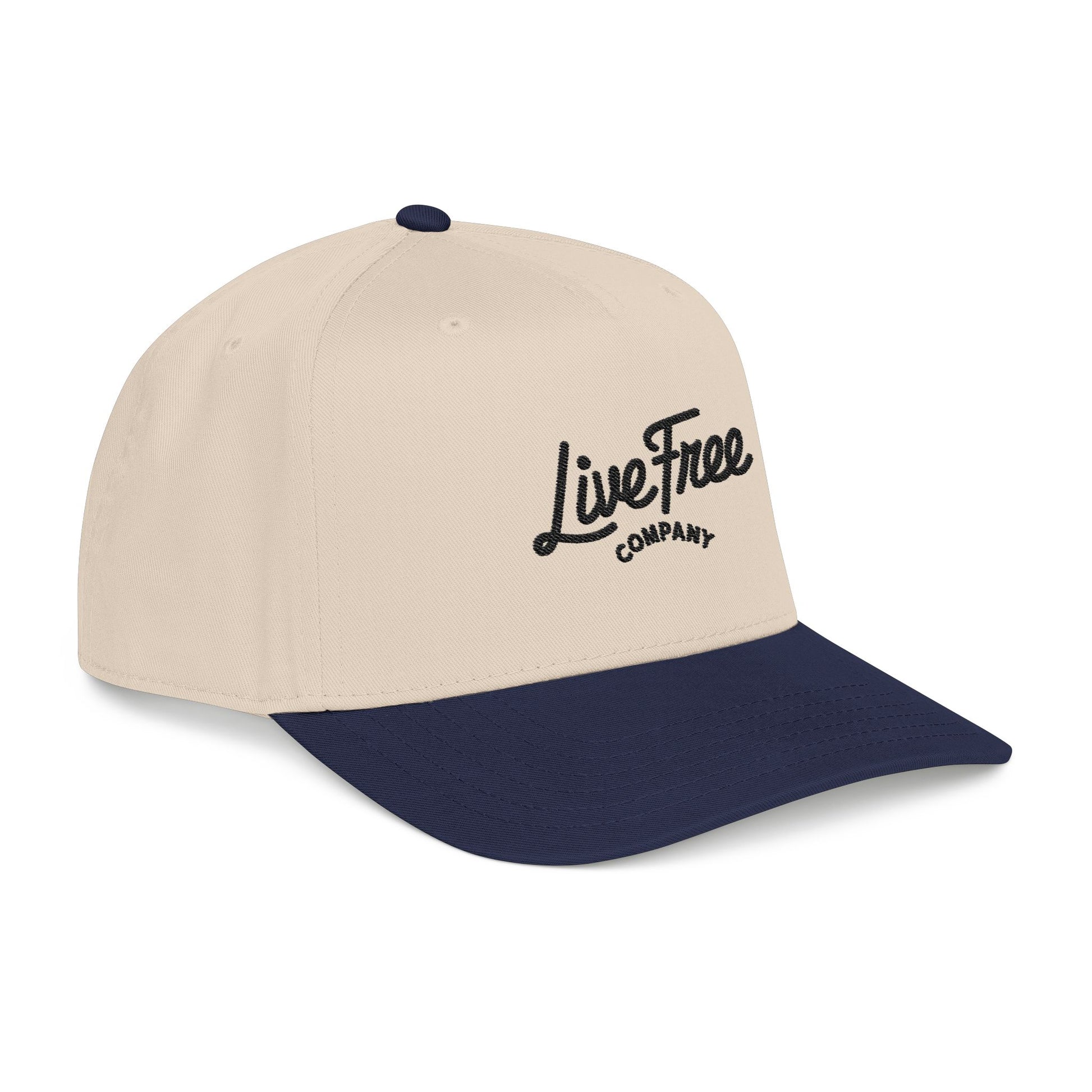 Live Free 2- Tone Cap
