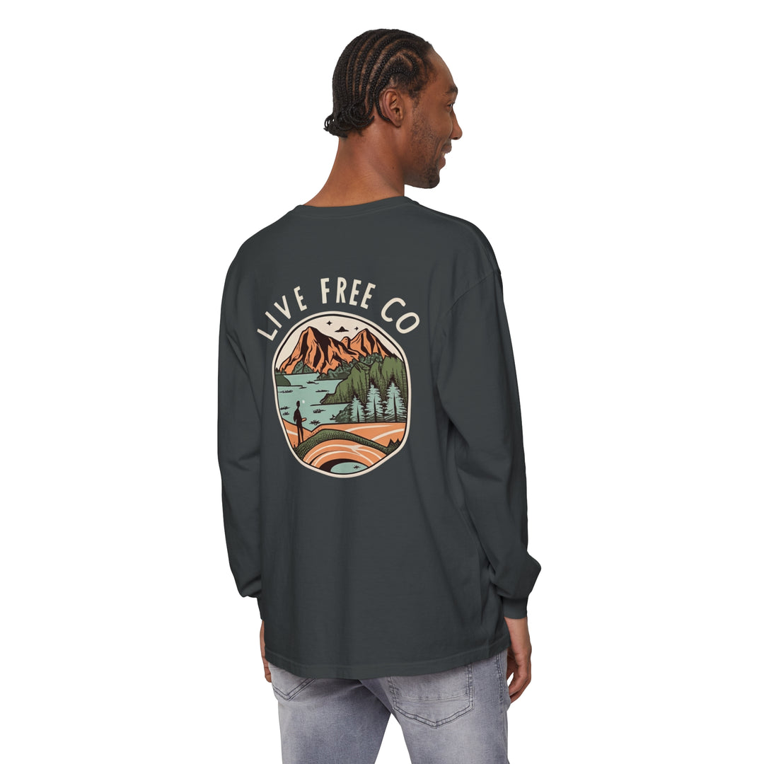 Mountain Alien Long Sleeve T-Shirt