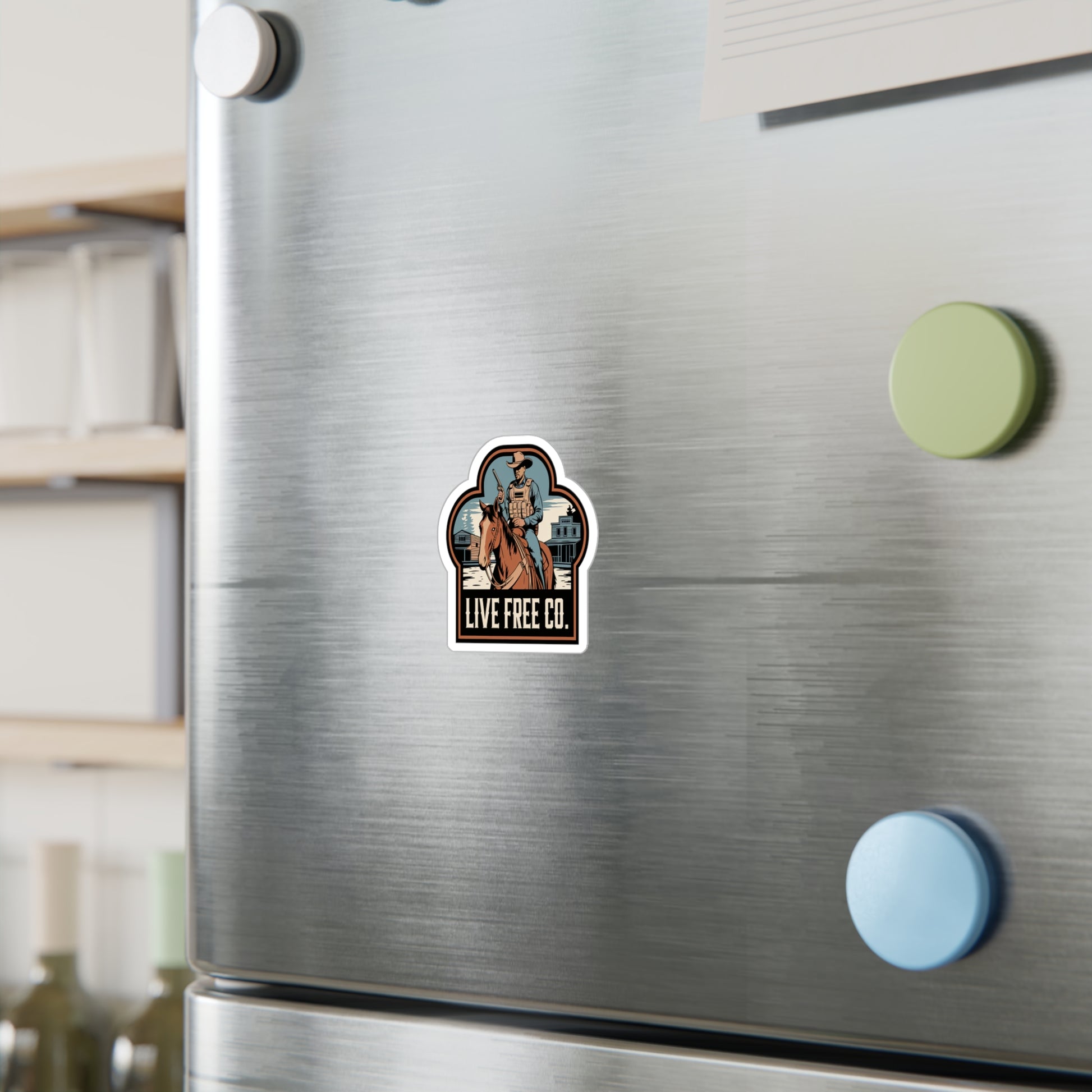 Modern Day Cowboy Sticker