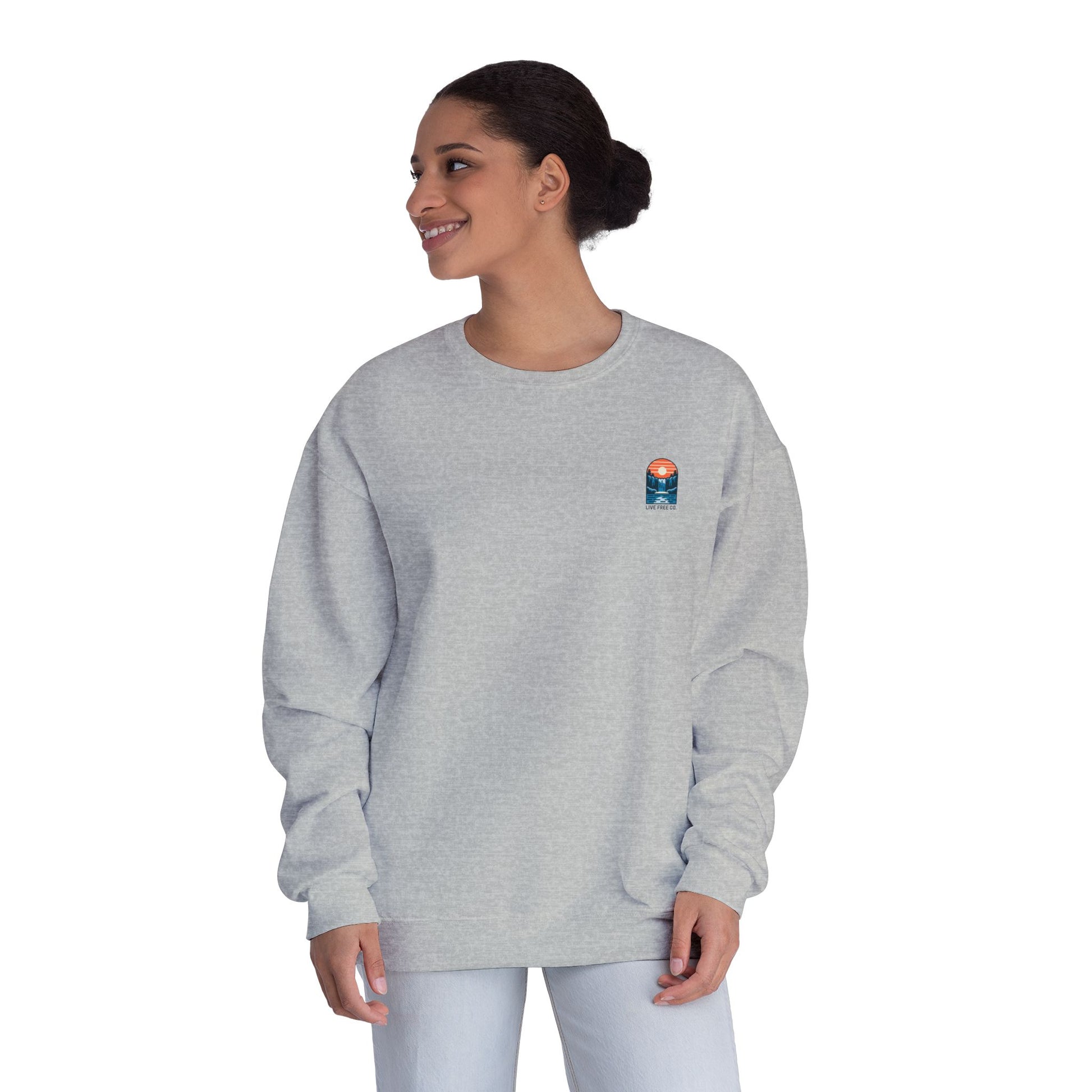 Tranquil Falls Crewneck Sweatshirt