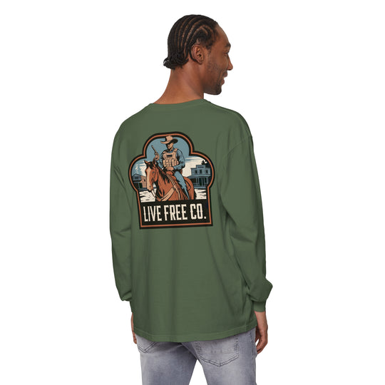 Modern Day Cowboy Long Sleeve T-Shirt