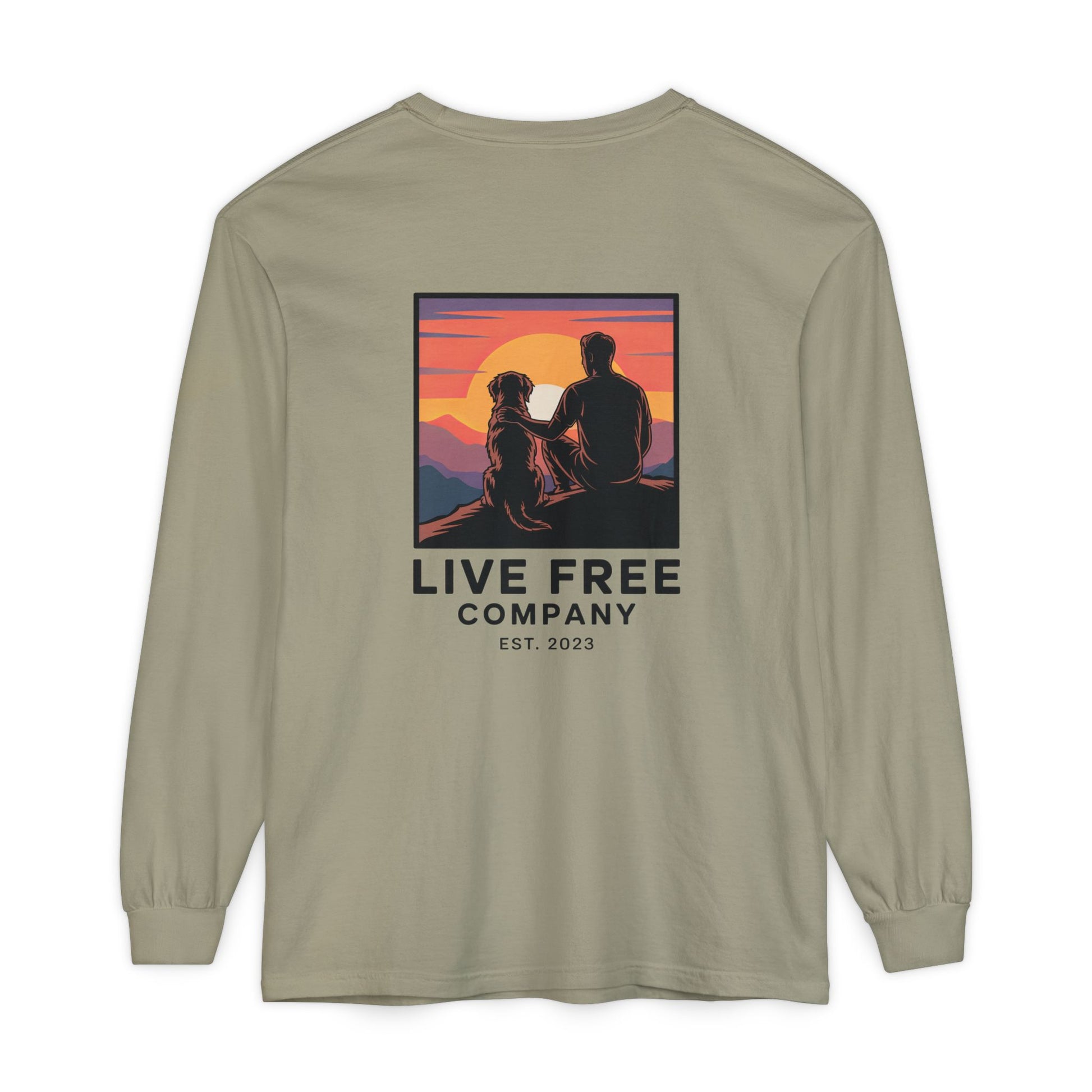 Sunset Retriever Long Sleeve T-Shirt