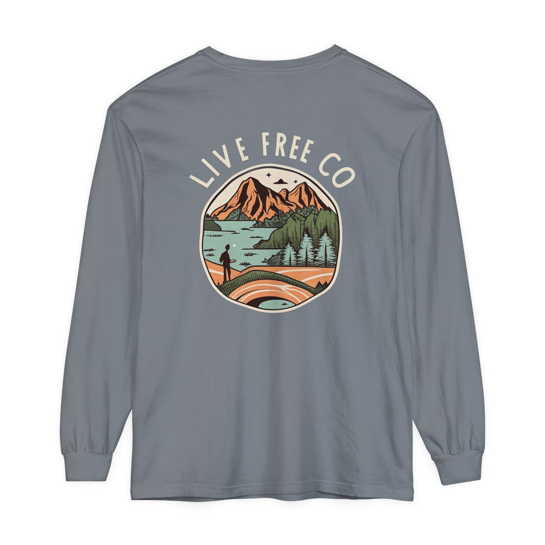 Mountain Alien Long Sleeve T-Shirt