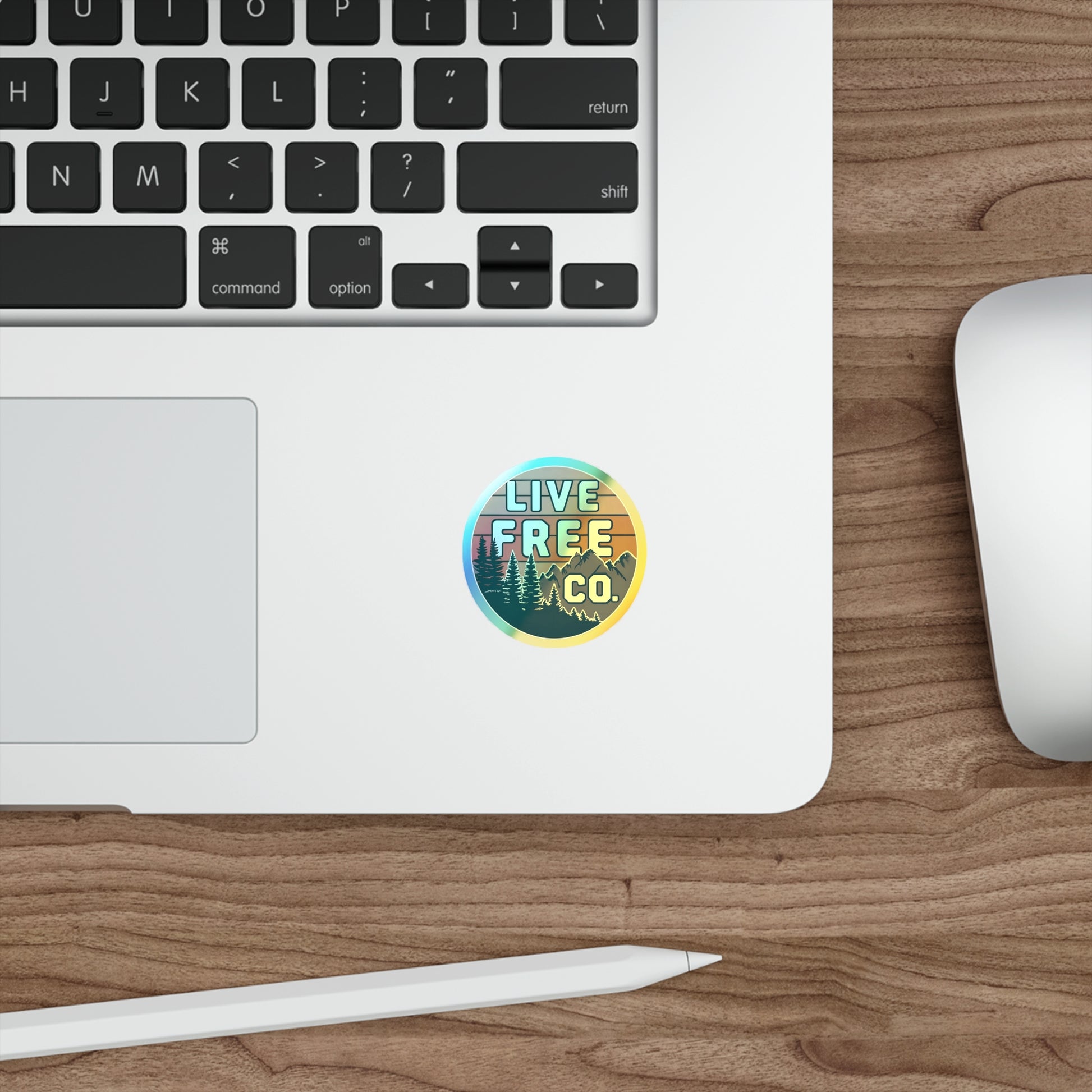 Ridgeline Holographic Sticker