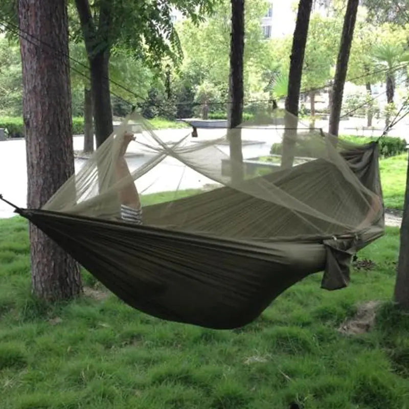 Hammock With a Bug Net