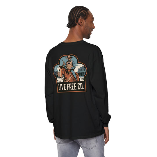 Modern Day Cowboy Long Sleeve T-Shirt