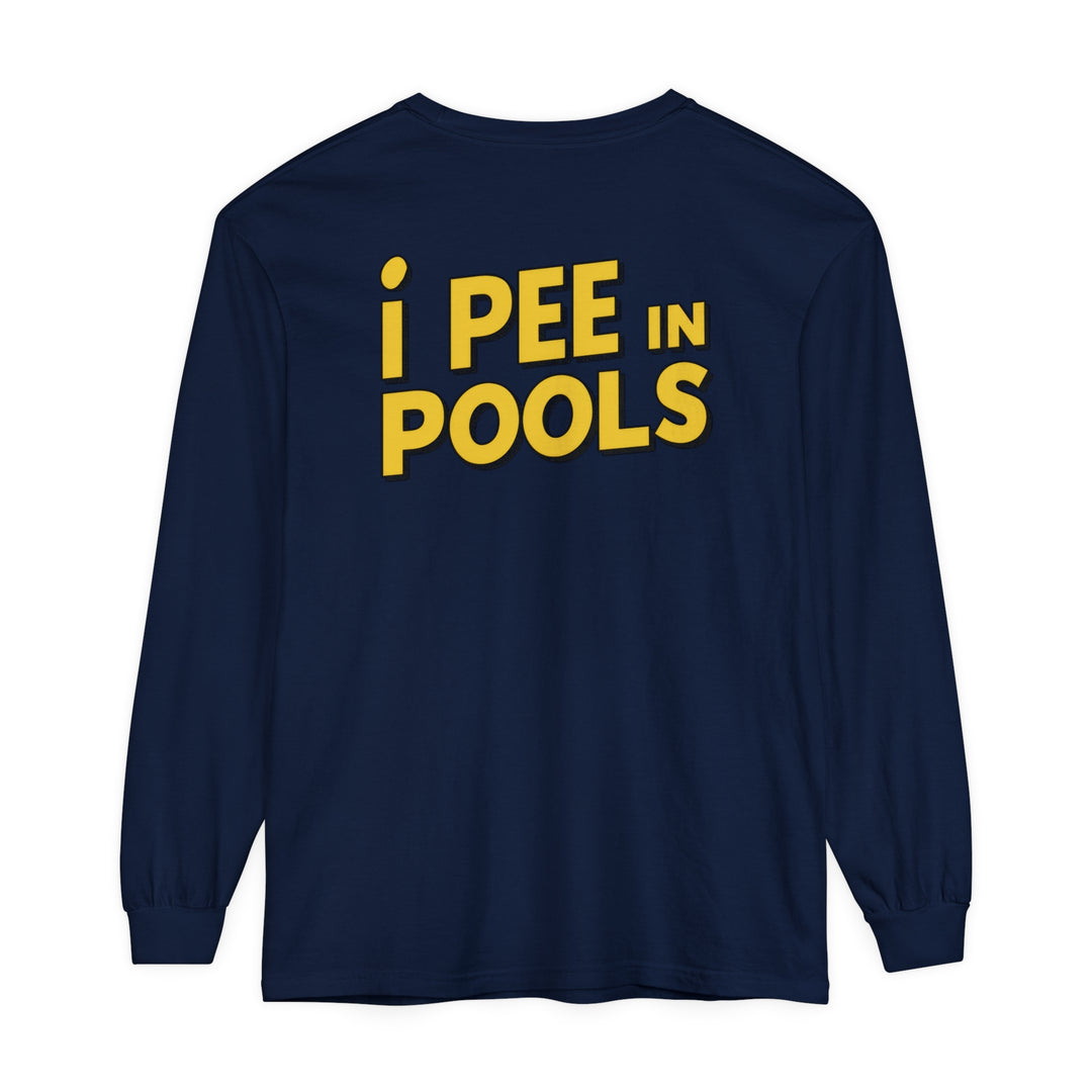 Yellow Pools Long Sleeve T-Shirt