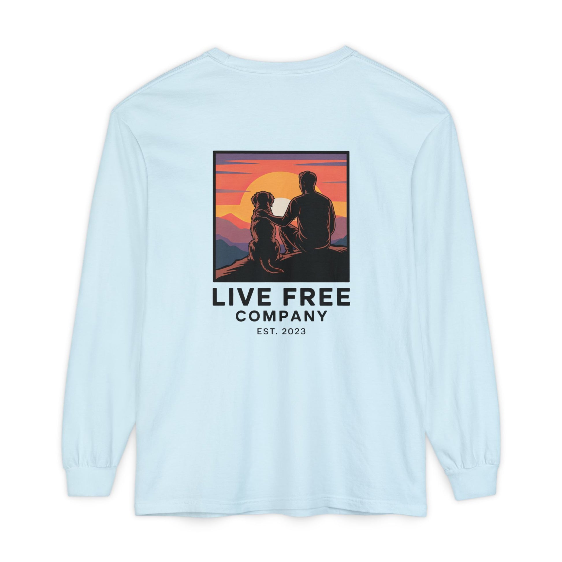 Sunset Retriever Long Sleeve T-Shirt