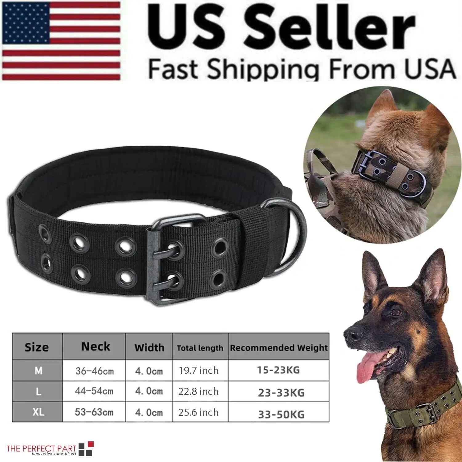 2"  Dog Collar