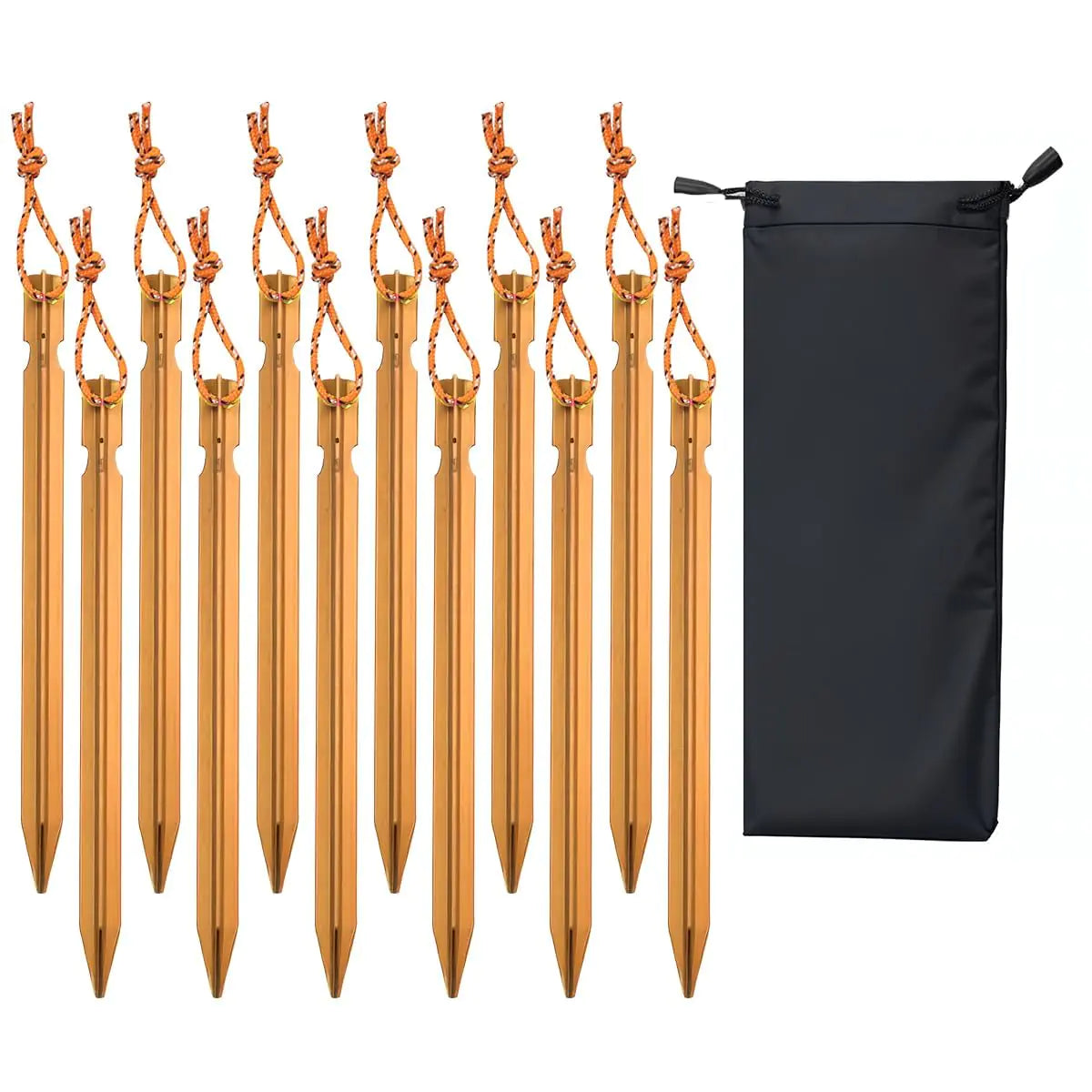 Ultralight Tent Stakes