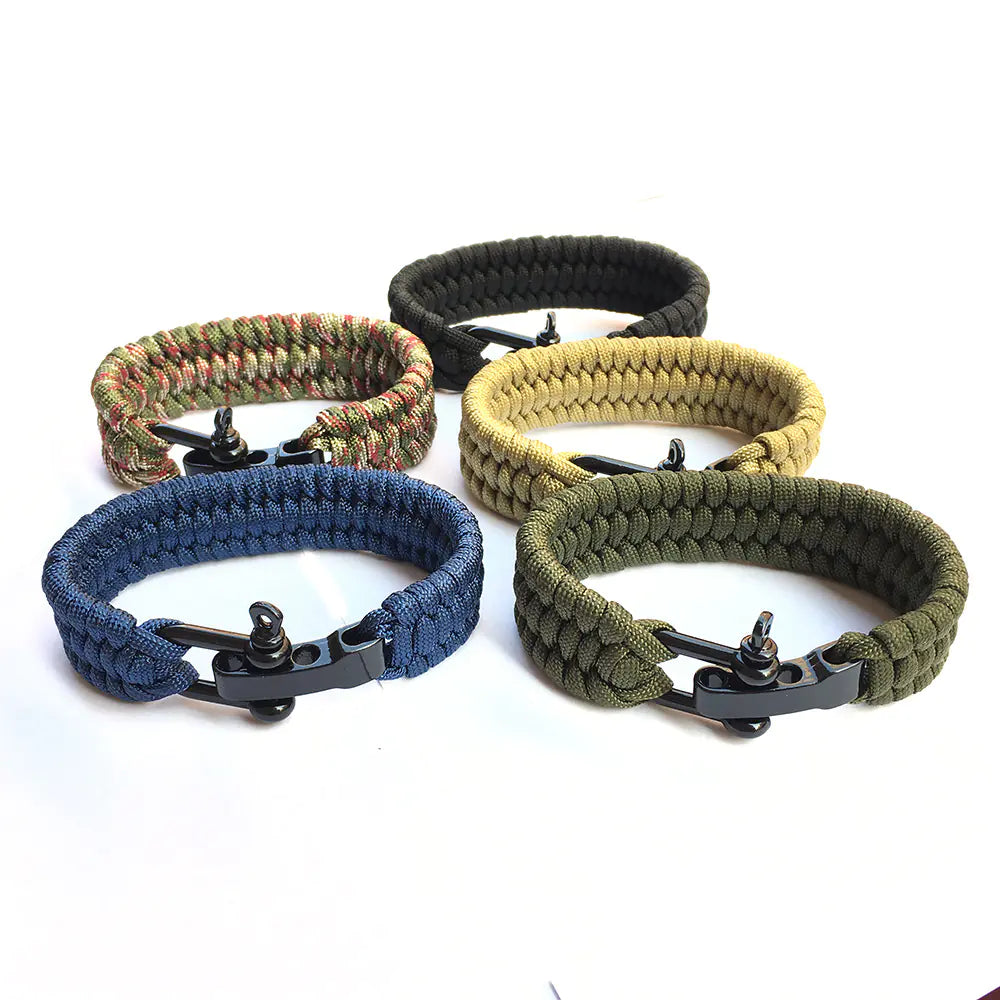 Metal Clasp Paracord Bracelet