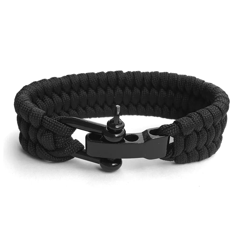 Metal Clasp Paracord Bracelet