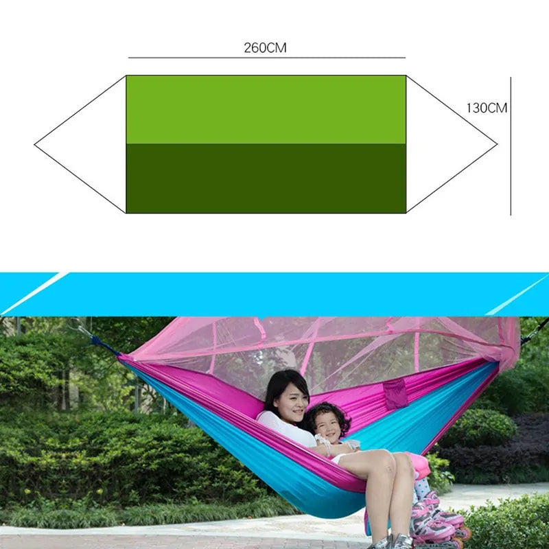 Hammock With a Bug Net