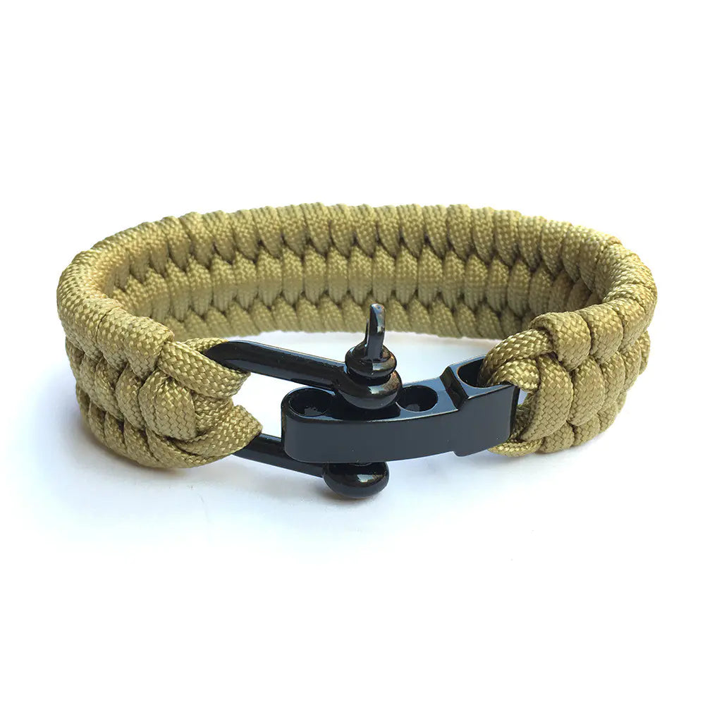 Metal Clasp Paracord Bracelet